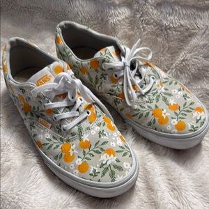 Vans Citrus Floral Canvas Shoes